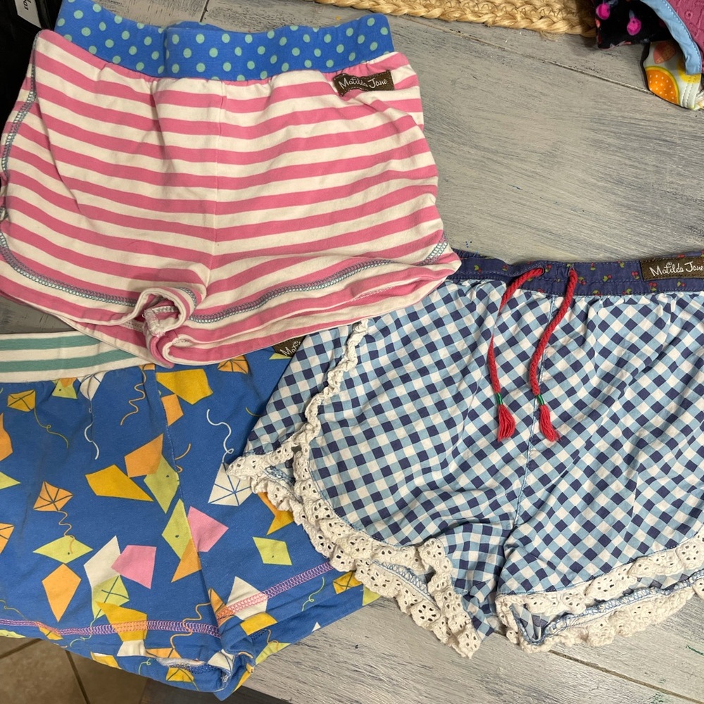 Girls Shorts 3 pair bundle